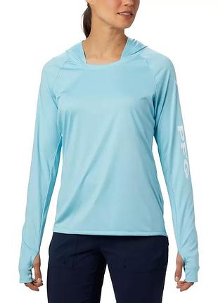 Женская толстовка pfg tidal tee hoodie columbia sportswear худи m