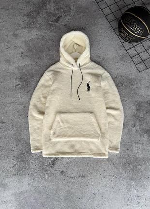 Худые polo ralph lauren плюшевое белое l