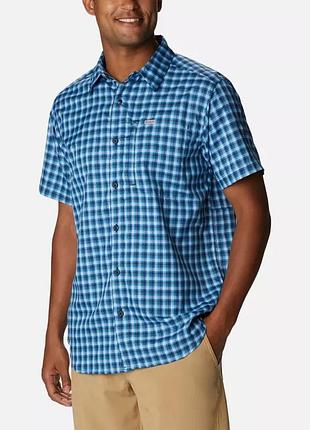 Мужская рубашка с коротким рукавом silver ridge columbia sportswear utility lite novelty
