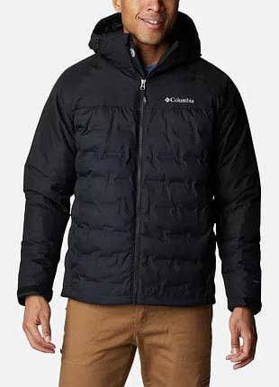 Мужской пуховик куртка columbia sportswear grand trek iii down hooded jacket