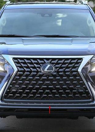 Накладка на передній бампер (2013-2023, 3 шт) для lexus gx460 рр