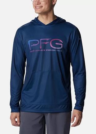 Мужская толстовка с капюшоном pfg terminal tackle columbia sportswear hooks