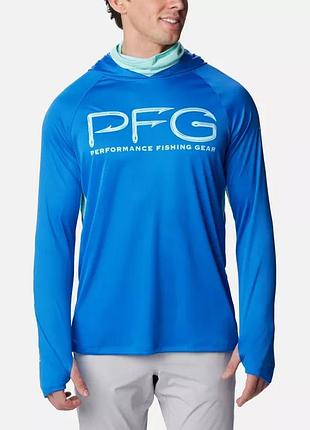Мужская толстовка с капюшоном pfg terminal tackle columbia sportswear vent