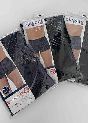 Мужские трусы боксеры elegant модал xl