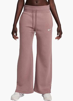 Urbanshop com ua брюки женские nike sportswear phoenix fleece wohigh-waisted wide-leg sweatpants violet dq5615-208 размеры