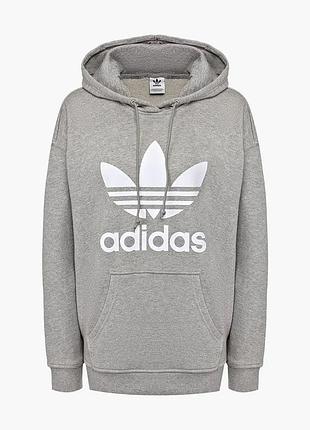 Urbanshop com ua толстовка жіноча adidas trefoil hoodie grey fm3304 розміри запитуйте