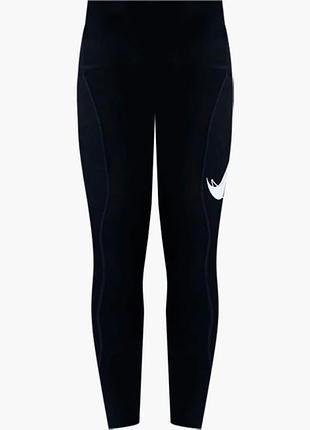 Urbanshop com ua лосины женские nike fast dri-fit mr 7/8 tgt sw black hv8555-010 размеры запайте