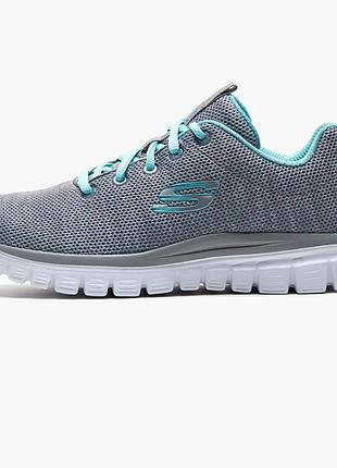 Urbanshop com ua кроссовки женские skechers graceful - twisted grey 12614-gymn размеры запитуйте
