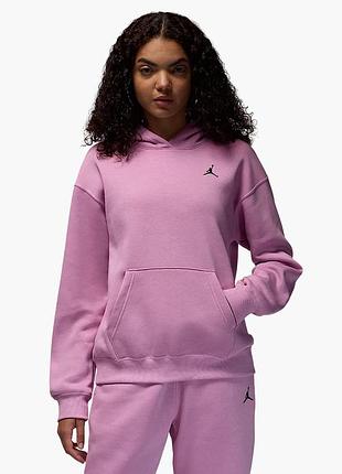 Urbanshop com ua худі жіноче nike brooklyn fleece pink fv7071-522 розміри запитуйте