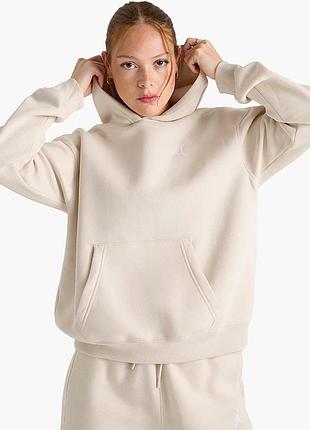 Urbanshop com ua худі жіноче air jordan brooklyn fleece hoodie beige fv7071-203 розміри запитуйте