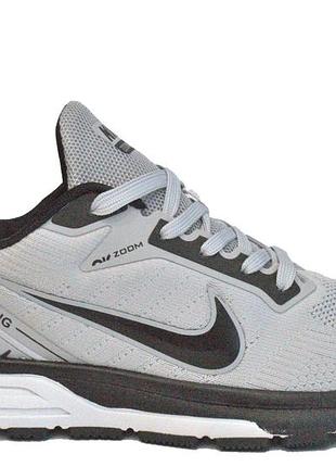 Мужские кроссовки nike, спортивные nike zoom, летние кроссовки найк сетка 46