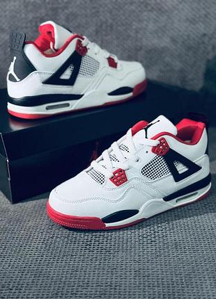 Кросівки зимові nike jordan 4 retro кроссовки унисекс найк джордан ретро 4 кросовки джордан зима 38, 44