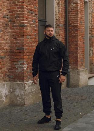 Спортивный комплект nike ветровка штаны мужская ветровка и спортивные штаны костюм базовый демисезонный