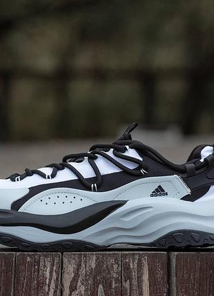 Кроссовки adidas maxxwavy black grey белые мужские 45