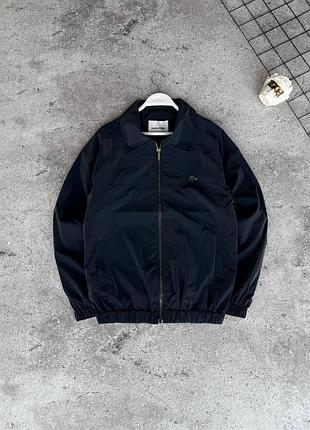 Ветровка lacoste темно-синяя мужская xl