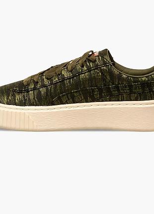 Urbanshop com ua кросівки жіночі puma basket platform vr wmns olive 364092-01 розміри запитуйте