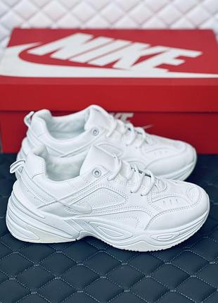 Кросівки жіночі nike air monarch m2k кросівки найк монарх білі 38, 37, осінь