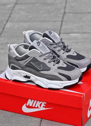 Кроссовки nike серые мужские весна