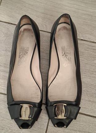 Туфлі балетки salvatore ferragamo вінтаж