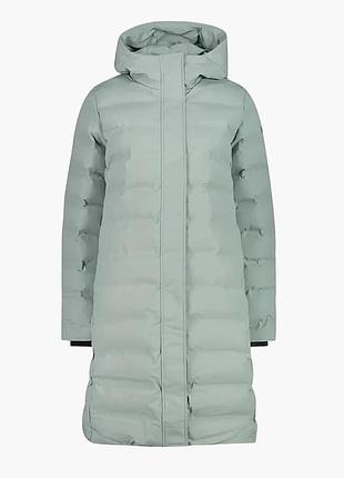 Urbanshop com ua пуховик женский cmp fix hood feel warm green 35k3676-e421 размеры запитуйте