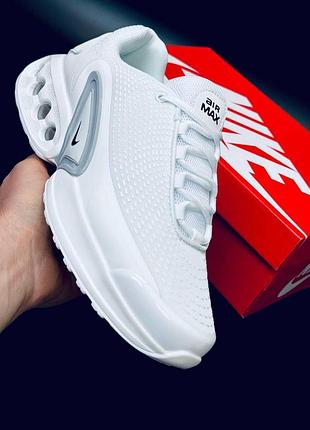 Кросівки весняні найк аир макс nike air max dn plus tripple white