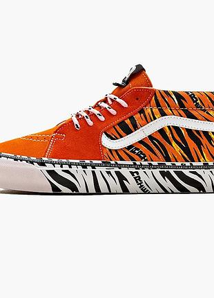Urbanshop com ua кеды женские vans vault by aries tiger sk8-mid lx orange vn0a4bvc9ww размеры запитуйте
