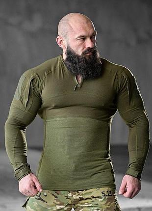 Тактическая рубашка убакс assault oliva s
