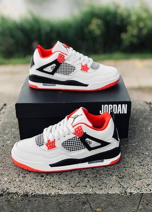 Кросівки nike jordan 4 retro кроссовки мужские найк джордан ретро 4 мужские кросовки джордан 44, 41