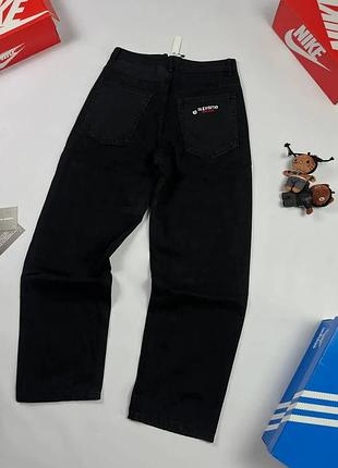 Сині джинси supreme | для дівчат і хлопців | розмір с-л s, чорний