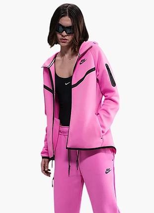 Urbanshop com ua толстовка жіноча nike tech fleece pink hv6747-675 розміри запитуйте