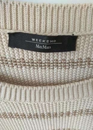 Брендовый джемпер, свитер, пуловер weekend max mara италия3 фото