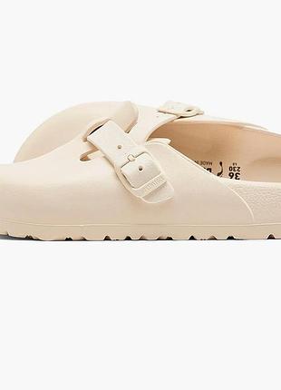 Urbanshop com ua тапочки женские birkentock boston essentials eva clogs beige 1027382 размеры запитуйте