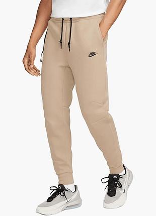 Штани чоловічі nike sportswear tech fleece beige fb8002-247 m