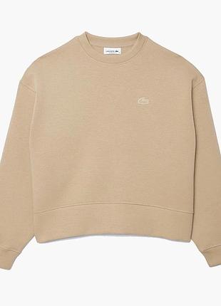 Світшот жіночий lacoste oversize fit beige sf561402s 36