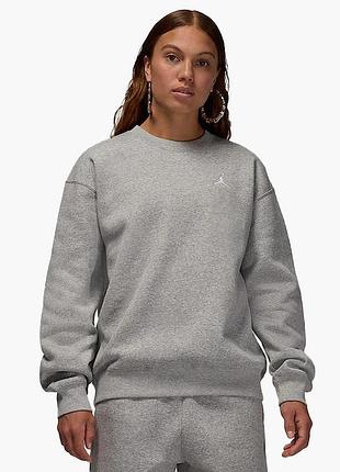 Urbanshop com ua світшот жіночий air jordan brooklyn fleece sweatshirt grey fv7074-063 розміри запитуйте