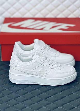 Кроссовки белые nike air force all white унисекс кросовки найк форс 39, 37