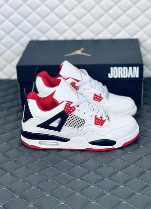 Кросівки nike jordan 4 retro кросівки чоловічі найк джордан ретро 4 чоловічі кросівки джордан 41, 43, літо