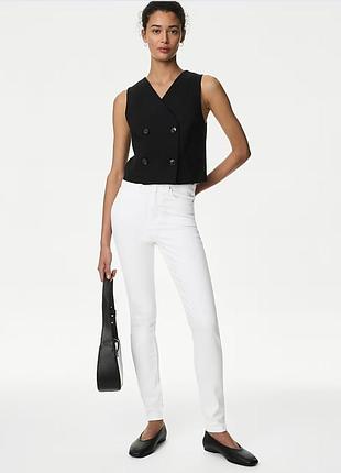 Джинси skinny высокая талия m&s
