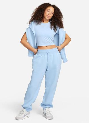 Брюки жіночі nike w nsw phnx flc hr os (dq5887-441)