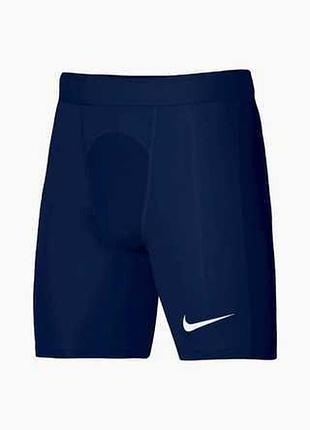 Компрессионные шорты nike pro dri-fit strike dh8128-410, темно-синий, размер (eu) - xl