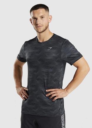 Спортивна чоловіча футболка gymshark s 🛍️1+1=3🛍️