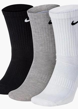 Шкарпетки унісекс nike everyday cushioned multi sx7664-964 34-38