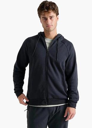 Толстовка чоловіча nike primary dri-fit uv full-zip versatile hoodie black fz0967-010 s