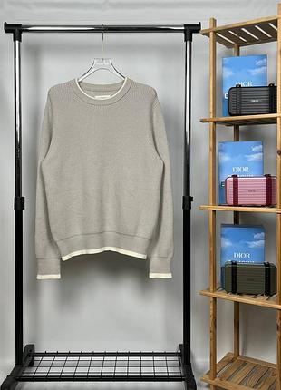 Maison margiela бежевий светр | преміум мінімалізм m