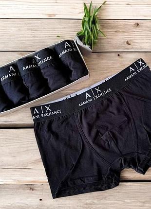 Трусы мужские боксеры emporio armani 5 шт набор в подарочной упаковке боксеры трусы чоловічі труси боксери xxl exz0