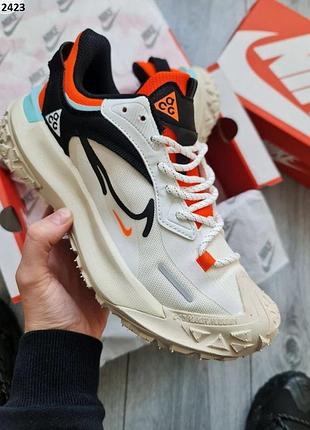 Кроссовки мужские бежевые 41 42 45 nike acg mounth fly 2 low gtx beige