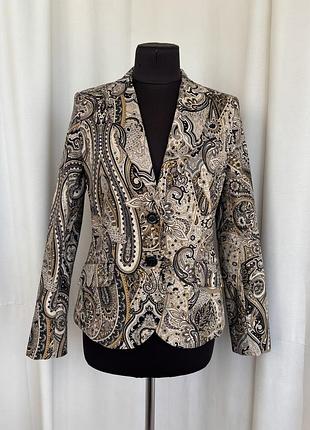 Піджак жакет пейслі готичний готический summum paisley fantasy blazer