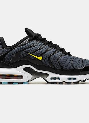 Мужские кроссовки nike air max tn plus черный голубой оригинальные 43