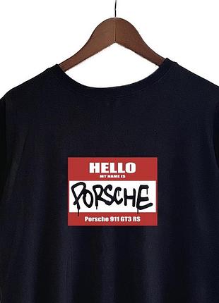 Футболка loys porsche sticker graffiti xs