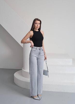 Джинсы женские wide-leg vienna 34 36 38 40 42